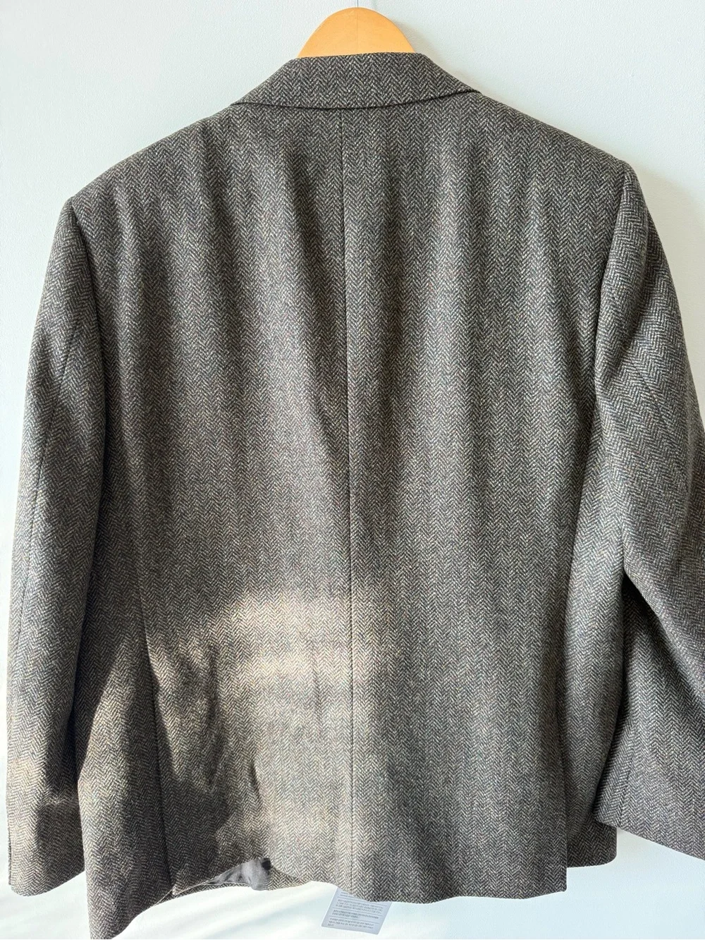 Luigi Bianchi Sartoria LUBIAM Full Canvas Wool Cashmere Blazer 42R Made In Italy